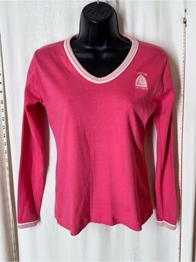 Vintage Rancho La Costa V-Neck Top